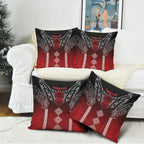 Aotearoa Maori Iwi Heritage Pillow Cover Ngapuhi Kokowai