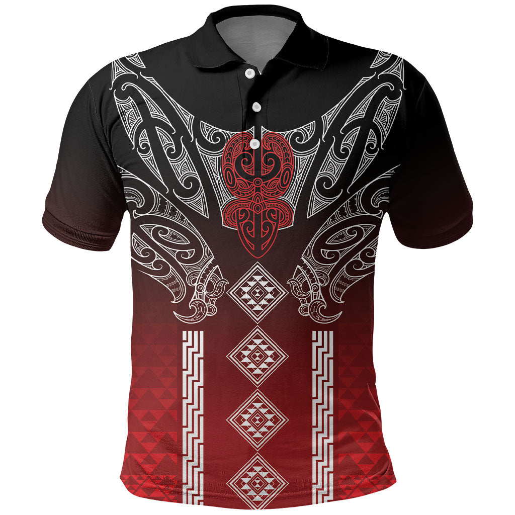 Aotearoa Maori Iwi Heritage Polo Shirt Ngapuhi Kokowai