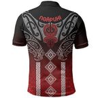 Aotearoa Maori Iwi Heritage Polo Shirt Ngapuhi Kokowai