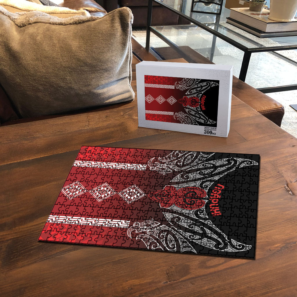 Aotearoa Maori Iwi Heritage Puzzle Ngapuhi Kokowai