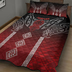 Aotearoa Maori Iwi Heritage Quilt Bed Set Ngapuhi Kokowai