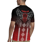 Aotearoa Maori Iwi Heritage Rugby Jersey Ngapuhi Kokowai