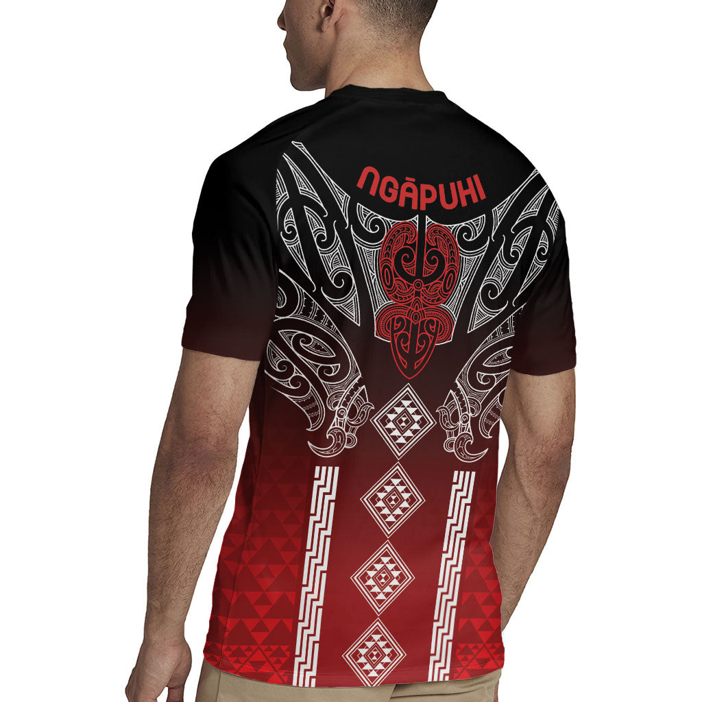 Aotearoa Maori Iwi Heritage Rugby Jersey Ngapuhi Kokowai