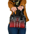 Aotearoa Maori Iwi Heritage Shoulder Handbag Ngapuhi Kokowai