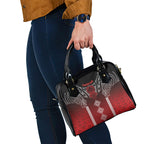 Aotearoa Maori Iwi Heritage Shoulder Handbag Ngapuhi Kokowai