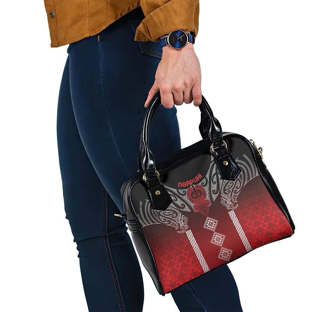 Aotearoa Maori Iwi Heritage Shoulder Handbag Ngapuhi Kokowai