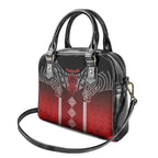 Aotearoa Maori Iwi Heritage Shoulder Handbag Ngapuhi Kokowai