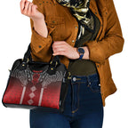 Aotearoa Maori Iwi Heritage Shoulder Handbag Ngapuhi Kokowai