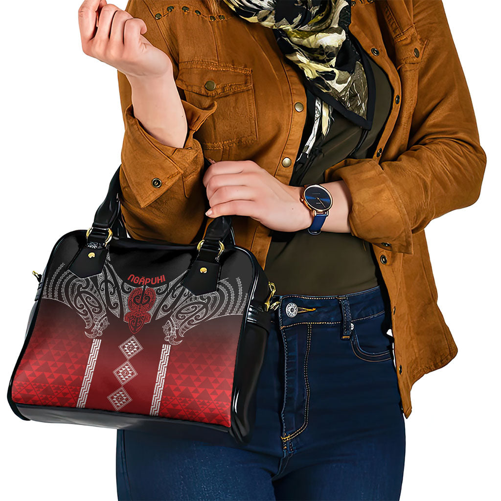 Aotearoa Maori Iwi Heritage Shoulder Handbag Ngapuhi Kokowai