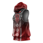 Aotearoa Maori Iwi Heritage Sleeveless Hoodie Ngapuhi Kokowai