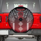 Aotearoa Maori Iwi Heritage Spare Tire Cover Ngapuhi Kokowai