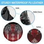 Aotearoa Maori Iwi Heritage Spare Tire Cover Ngapuhi Kokowai