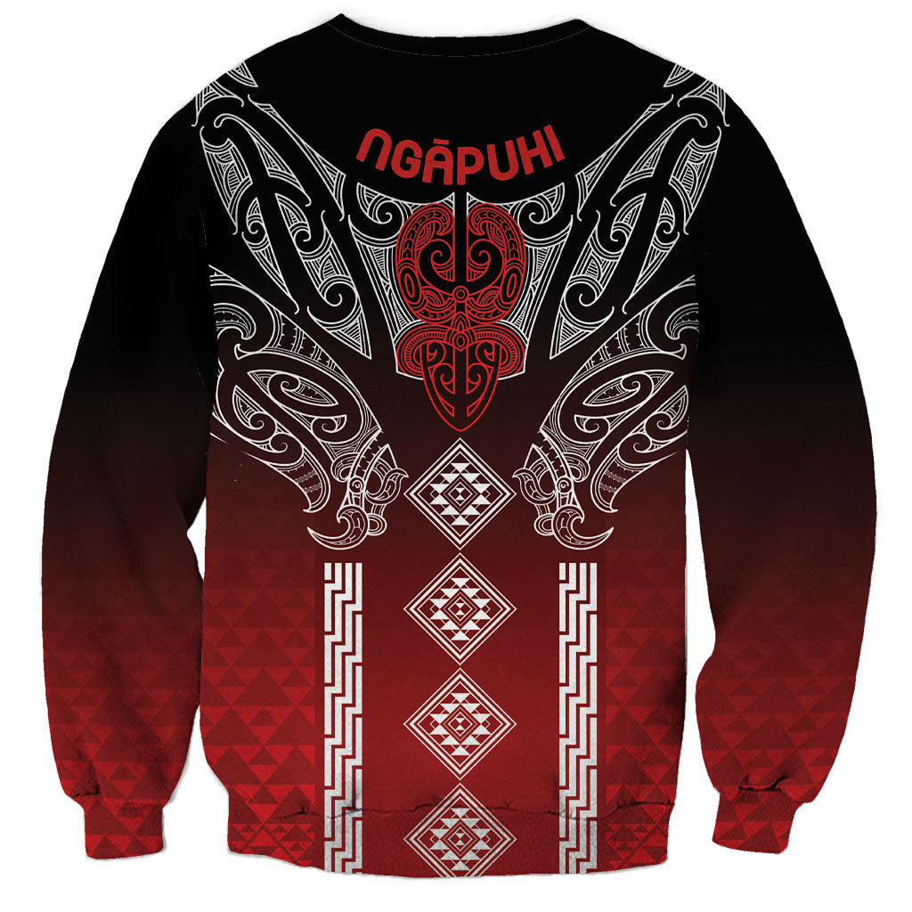 Aotearoa Maori Iwi Heritage Sweatshirt Ngapuhi Kokowai