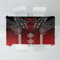 Aotearoa Maori Iwi Heritage Tablecloth Ngapuhi Kokowai