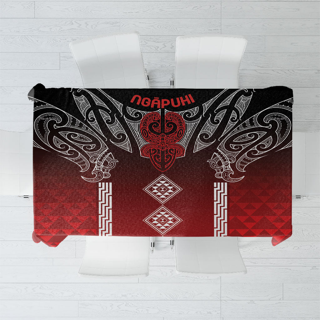 Aotearoa Maori Iwi Heritage Tablecloth Ngapuhi Kokowai