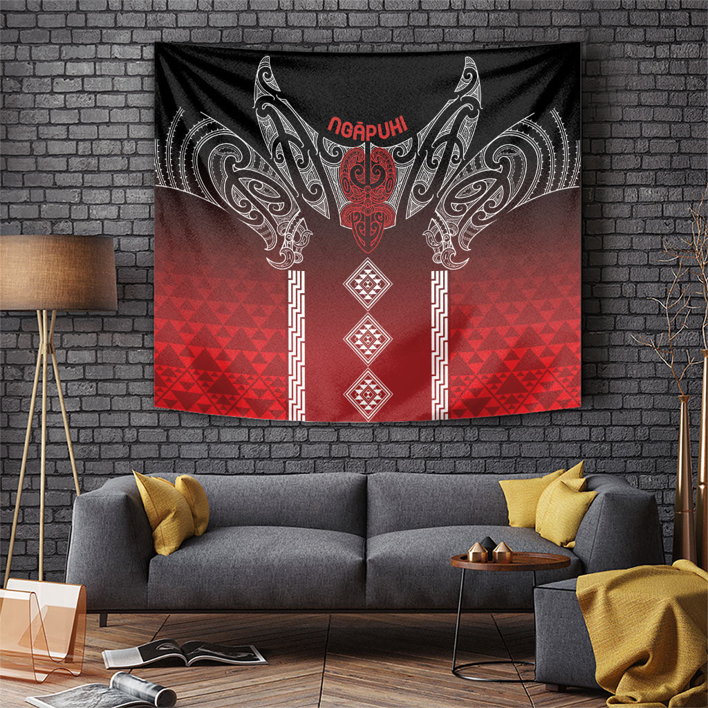 Aotearoa Maori Iwi Heritage Tapestry Ngapuhi Kokowai