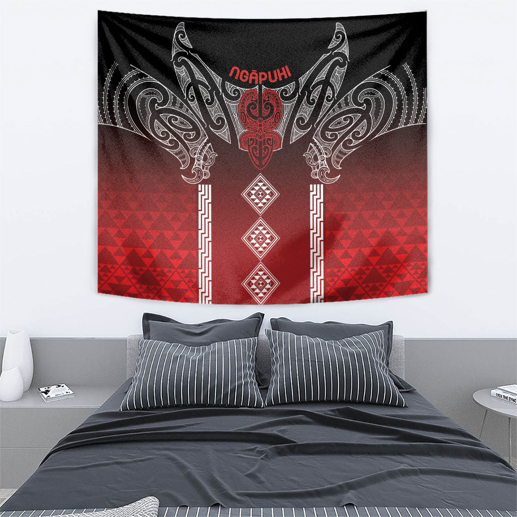Aotearoa Maori Iwi Heritage Tapestry Ngapuhi Kokowai