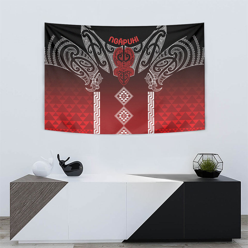 Aotearoa Maori Iwi Heritage Tapestry Ngapuhi Kokowai