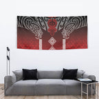 Aotearoa Maori Iwi Heritage Tapestry Ngapuhi Kokowai