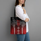 Aotearoa Maori Iwi Heritage Tote Bag Ngapuhi Kokowai