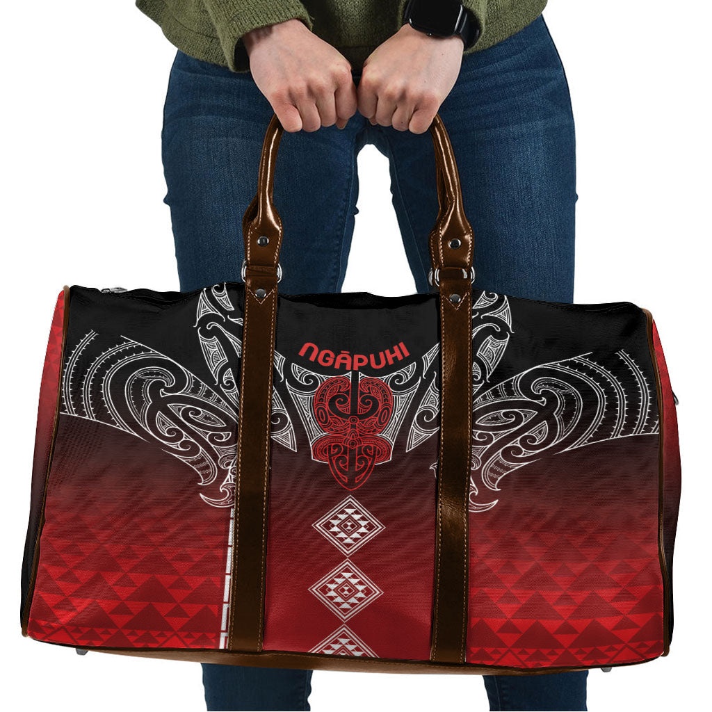 Aotearoa Maori Iwi Heritage Travel Bag Ngapuhi Kokowai