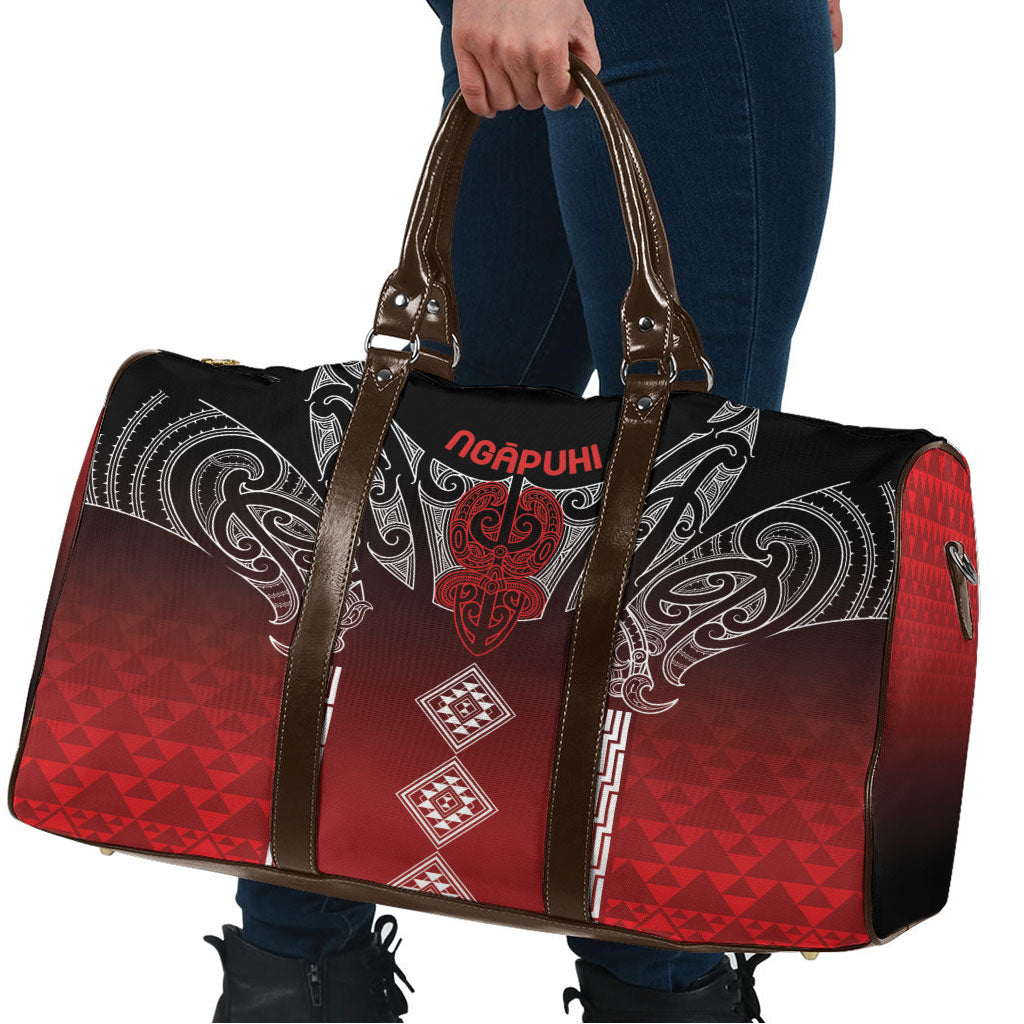 Aotearoa Maori Iwi Heritage Travel Bag Ngapuhi Kokowai