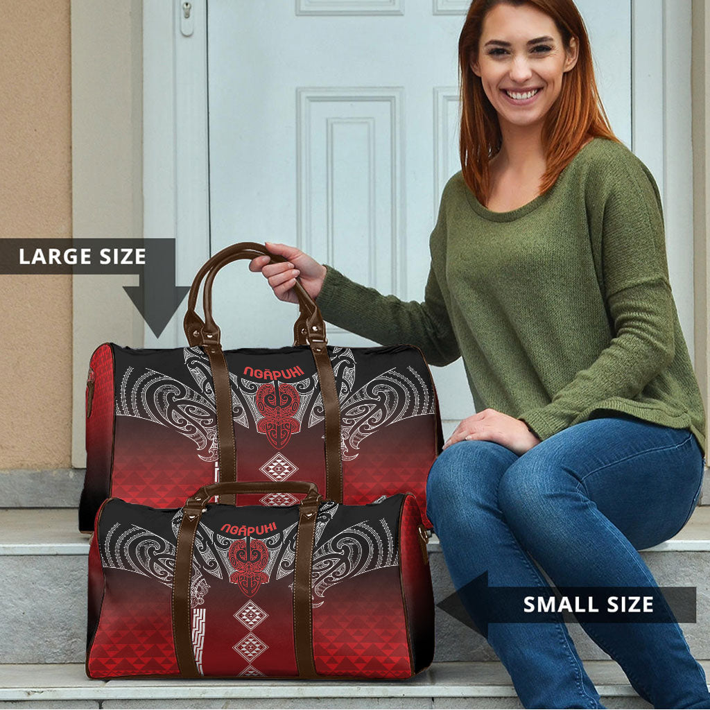 Aotearoa Maori Iwi Heritage Travel Bag Ngapuhi Kokowai