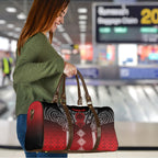 Aotearoa Maori Iwi Heritage Travel Bag Ngapuhi Kokowai