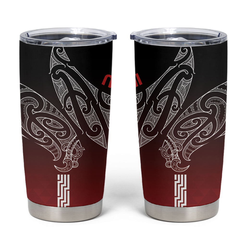 Aotearoa Maori Iwi Heritage Tumbler Cup Ngapuhi Kokowai
