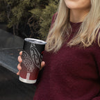 Aotearoa Maori Iwi Heritage Tumbler Cup Ngapuhi Kokowai