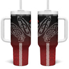 Aotearoa Maori Iwi Heritage Tumbler With Handle Ngapuhi Kokowai