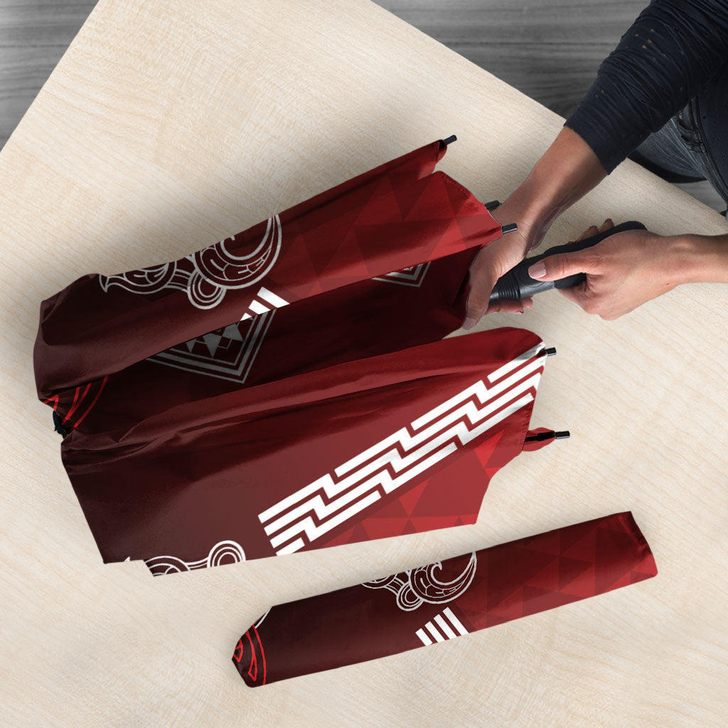 Aotearoa Maori Iwi Heritage Umbrella Ngapuhi Kokowai