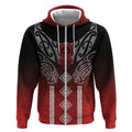 Aotearoa Maori Iwi Heritage Zip Hoodie Ngapuhi Kokowai