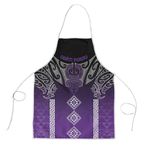 Aotearoa Maori Iwi Heritage Apron Ngati Porou Waiporoporo