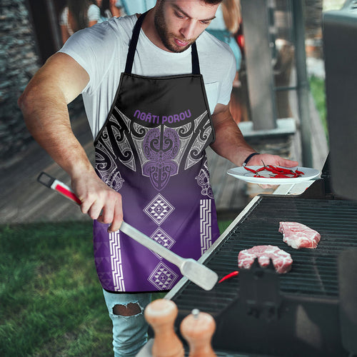 Aotearoa Maori Iwi Heritage Apron Ngati Porou Waiporoporo