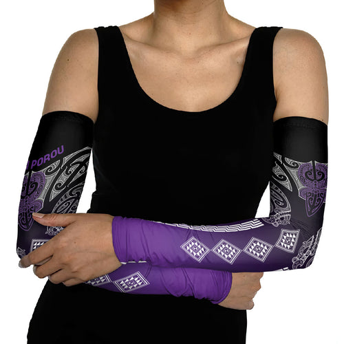 Aotearoa Maori Iwi Heritage Arm Sleeves Ngati Porou Waiporoporo