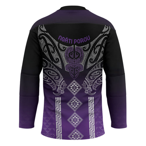 Aotearoa Maori Iwi Heritage Hockey Jersey Ngati Porou Waiporoporo