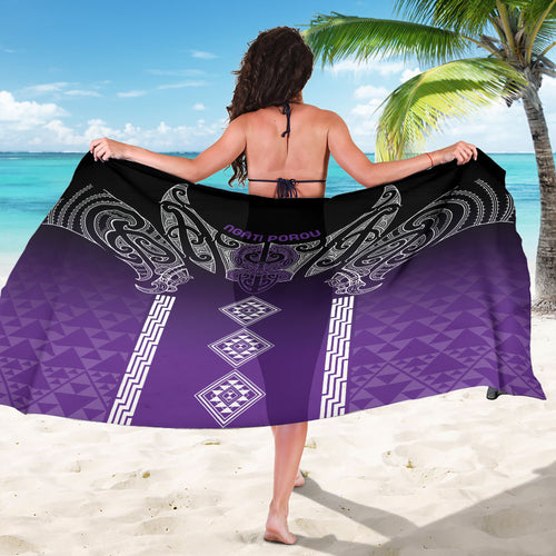 Aotearoa Maori Iwi Heritage Sarong Ngati Porou Waiporoporo