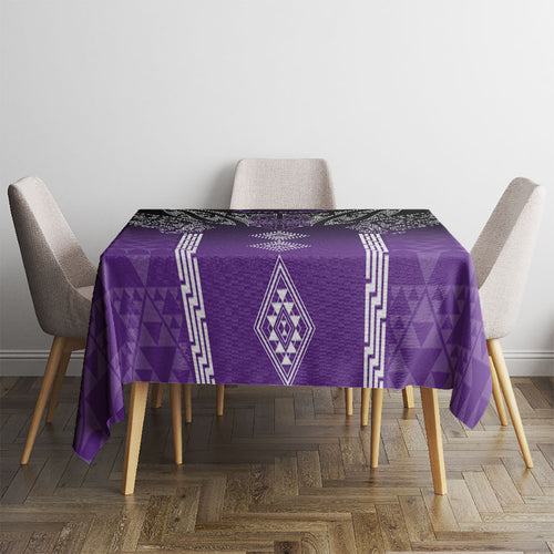 Aotearoa Maori Iwi Heritage Tablecloth Ngati Porou Waiporoporo