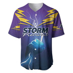 Storm Premiers Custom Baseball Jersey Thunder Catcher