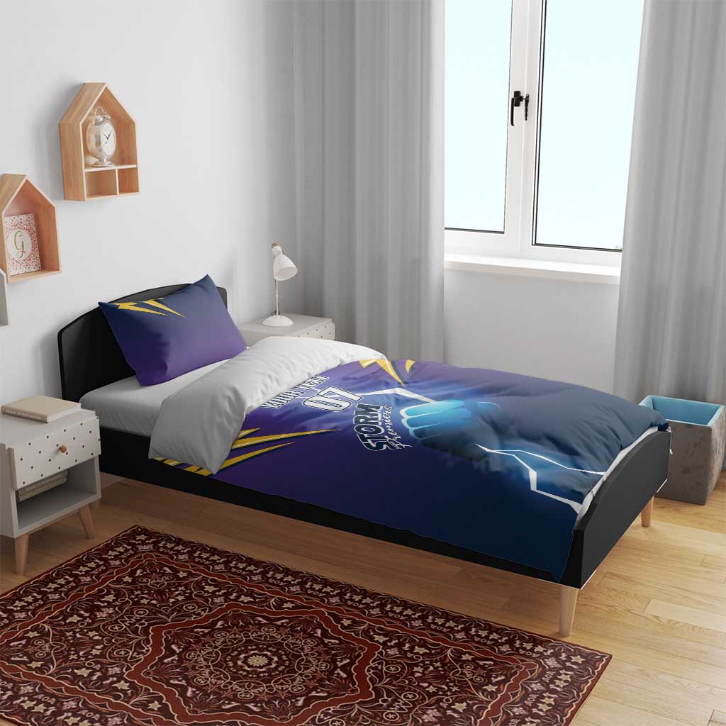Storm Premiers Custom Bedding Set Thunder Catcher