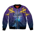 Storm Premiers Custom Bomber Jacket Thunder Catcher