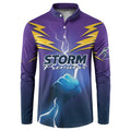 Storm Premiers Custom Button Sweatshirt Thunder Catcher
