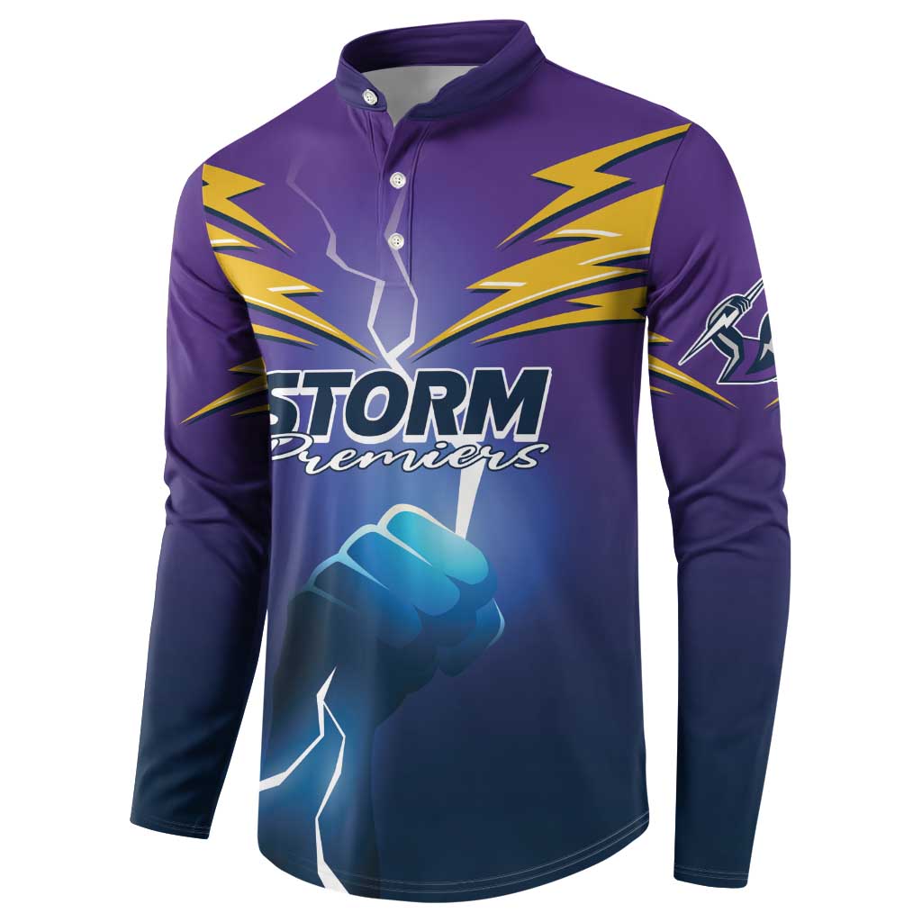Storm Premiers Custom Button Sweatshirt Thunder Catcher