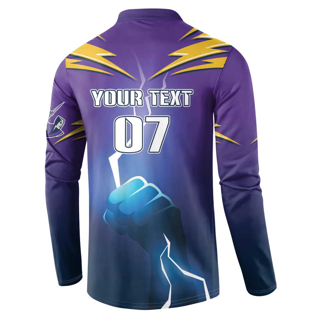 Storm Premiers Custom Button Sweatshirt Thunder Catcher