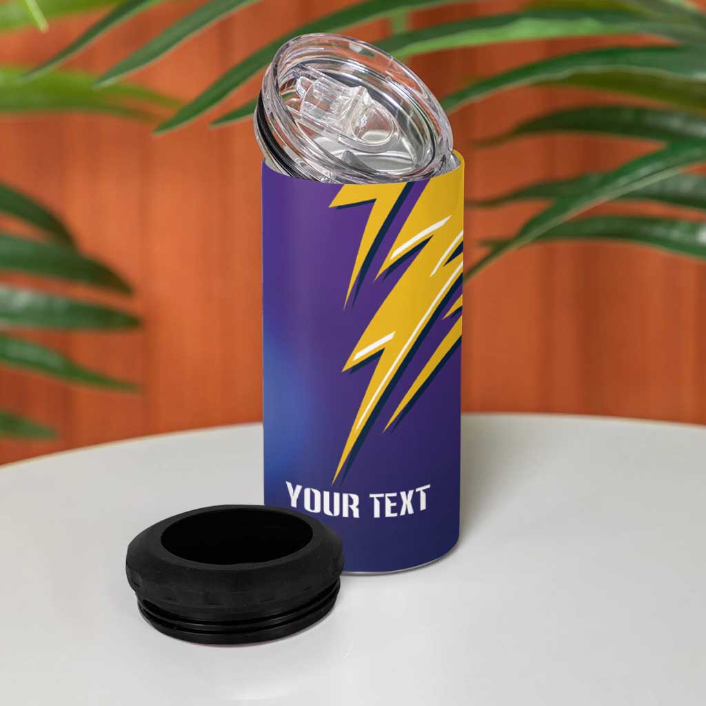 Storm Premiers Personalised 4 in 1 Can Cooler Tumbler Thunder Catcher