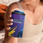 Storm Premiers Personalised 4 in 1 Can Cooler Tumbler Thunder Catcher