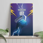 Storm Premiers Custom Canvas Wall Art Thunder Catcher