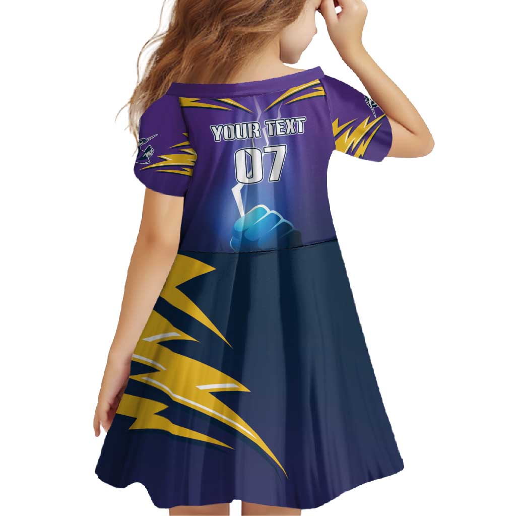 Storm Premiers Custom Family Matching Off Shoulder Maxi Dress and Hawaiian Shirt Thunder Catcher