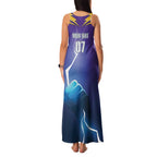 Storm Premiers Custom Family Matching Tank Maxi Dress and Hawaiian Shirt Thunder Catcher
